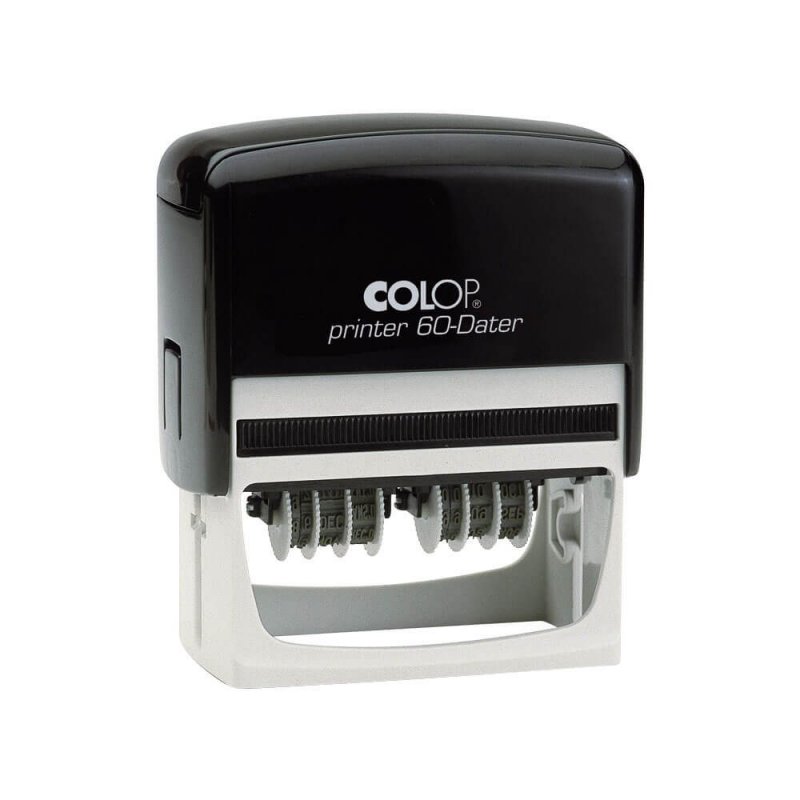 Pečiatka Colop Printer 60 Dater Dvojdátum, 76 x 37 mm