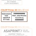 Pečiatka Colop Printer 40, 59 x 23 mm
